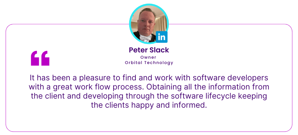 CCQ Tech Client Testimonial - Peter Slack