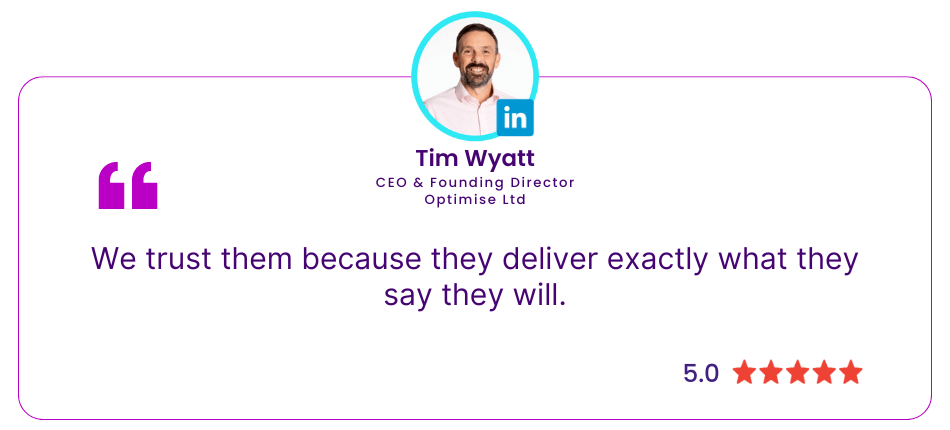 CCQ Tech Client Testimonial - Tim Wyatt